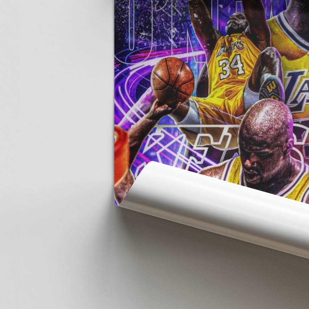 Pôster Basquete Lakers Legend
