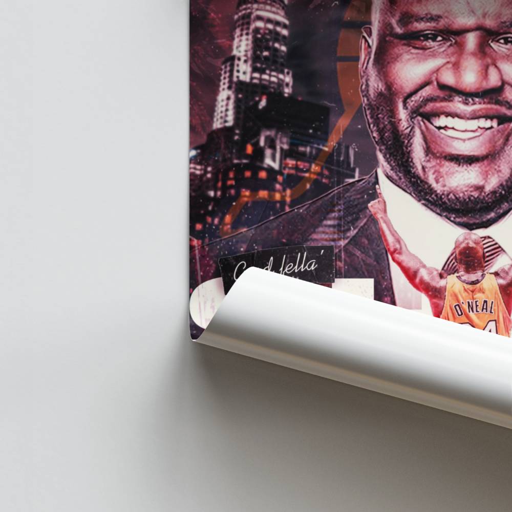 Pôster da grandeza de Shaq