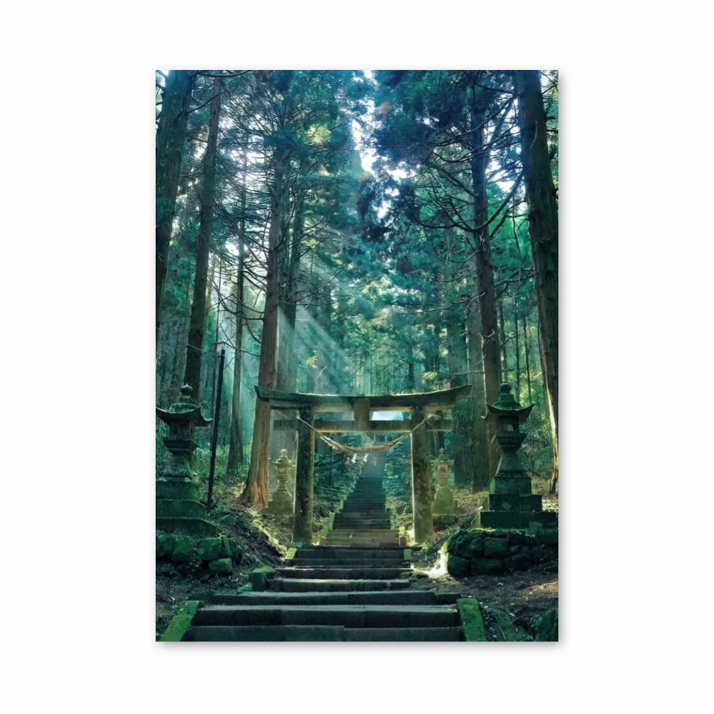 Poster Forêt Shinto