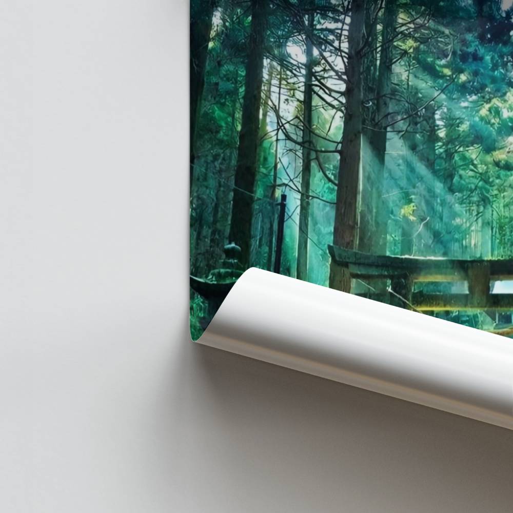 Pôster Floresta Xintoísta