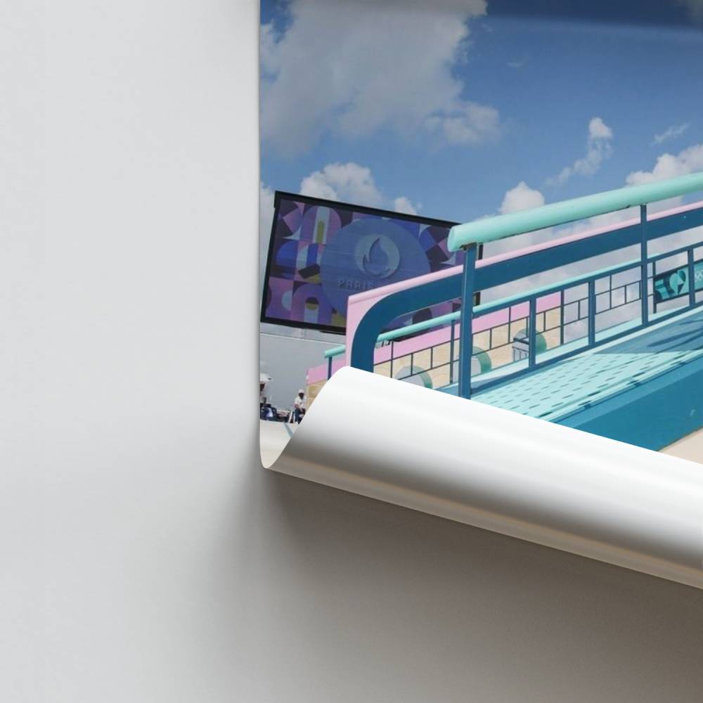 Pôster de truque aéreo