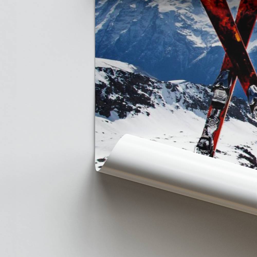 Póster Picos Nevados