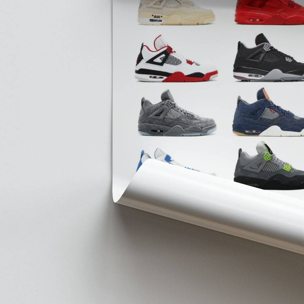 Poster Nike Air Jordan 4