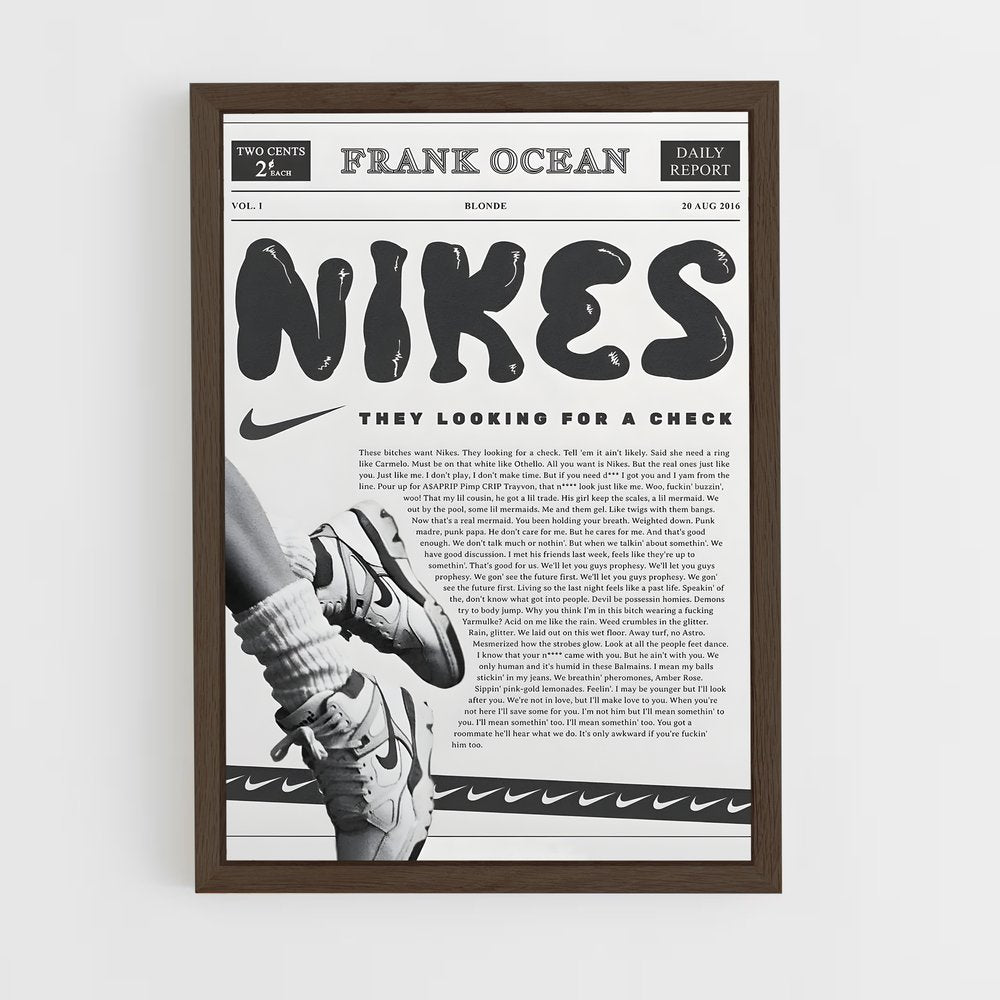 sneakers-32 cadre Bois foncé