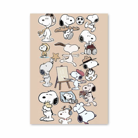 Poster Snoopy Créatif