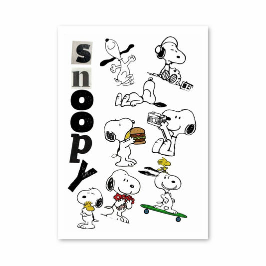 Poster Snoopy Moments