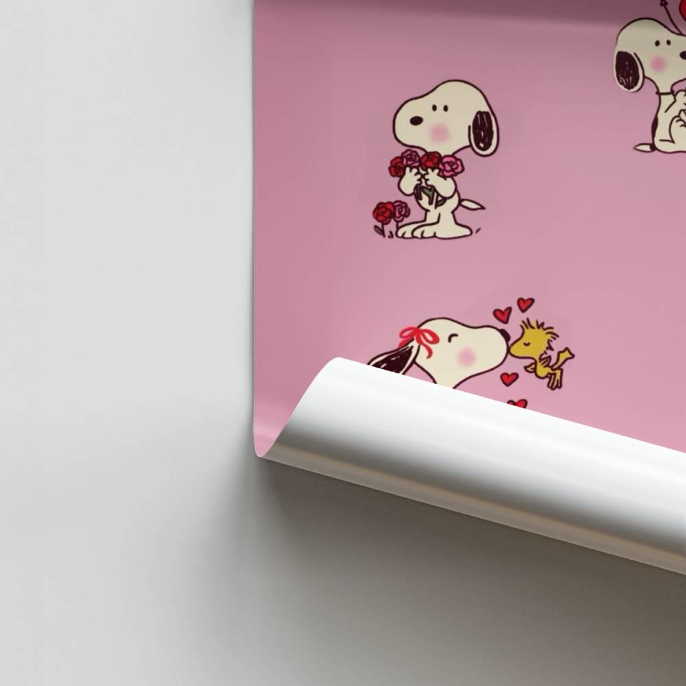 Poster Amour de Snoopy