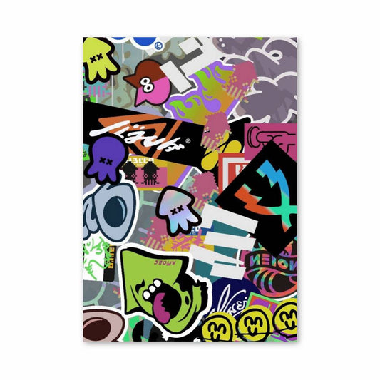 Poster Chaos Coloré