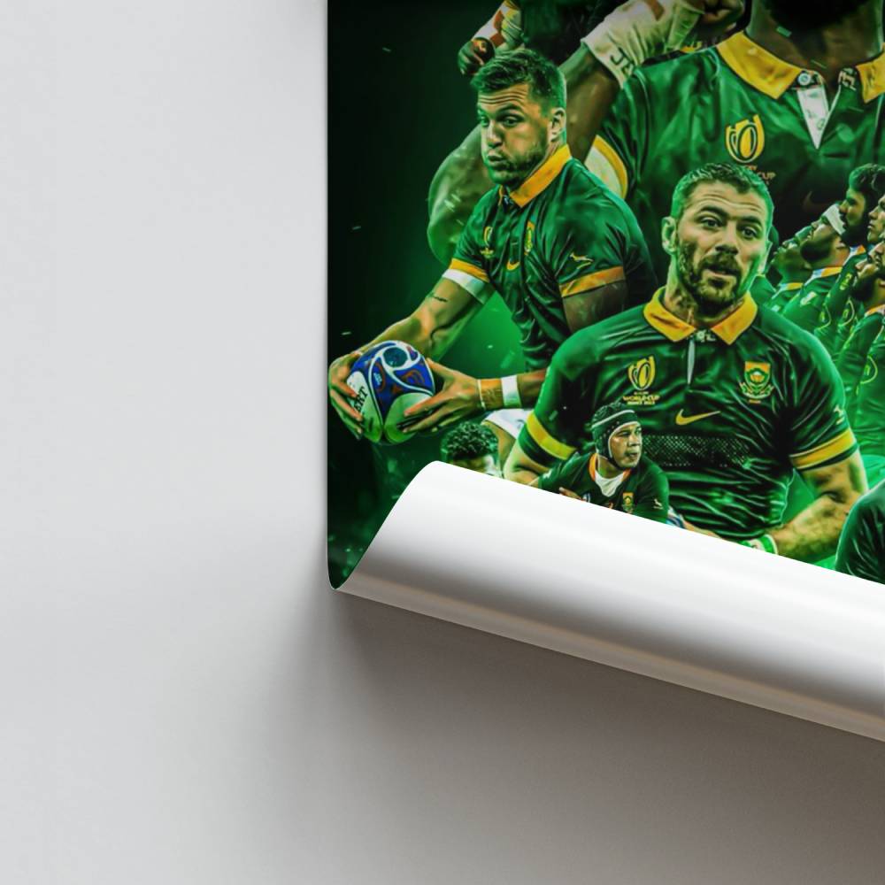 Pôster Campeões do Springboks