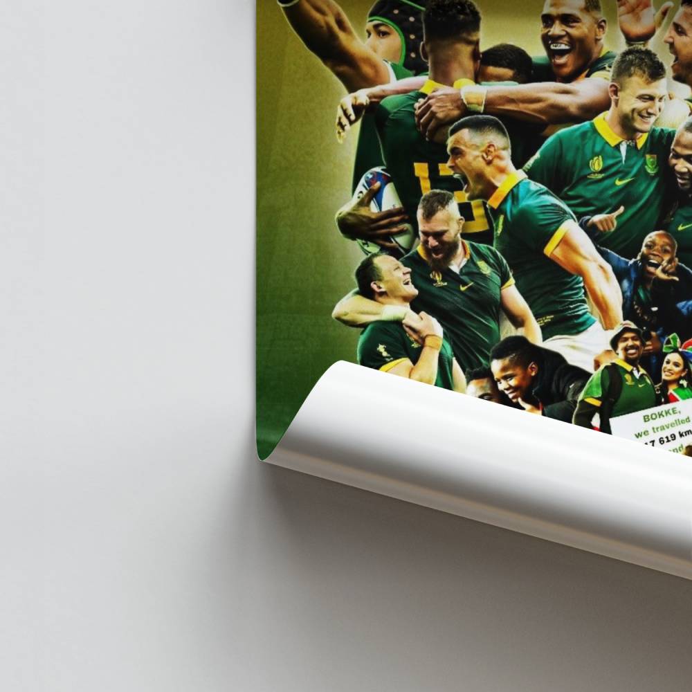 Pôster Campeões Springboks