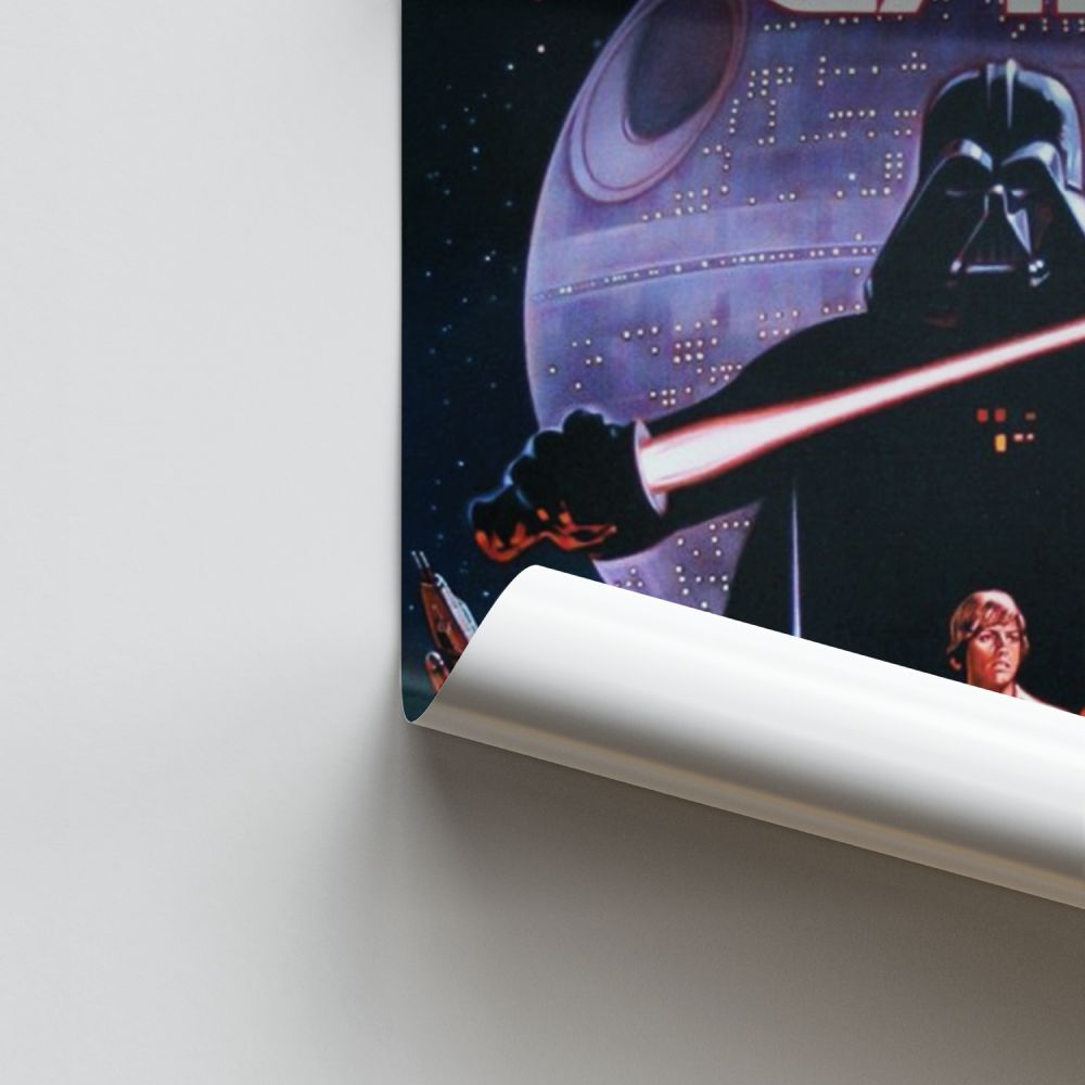 Pôster vintage de Guerra nas Estrelas