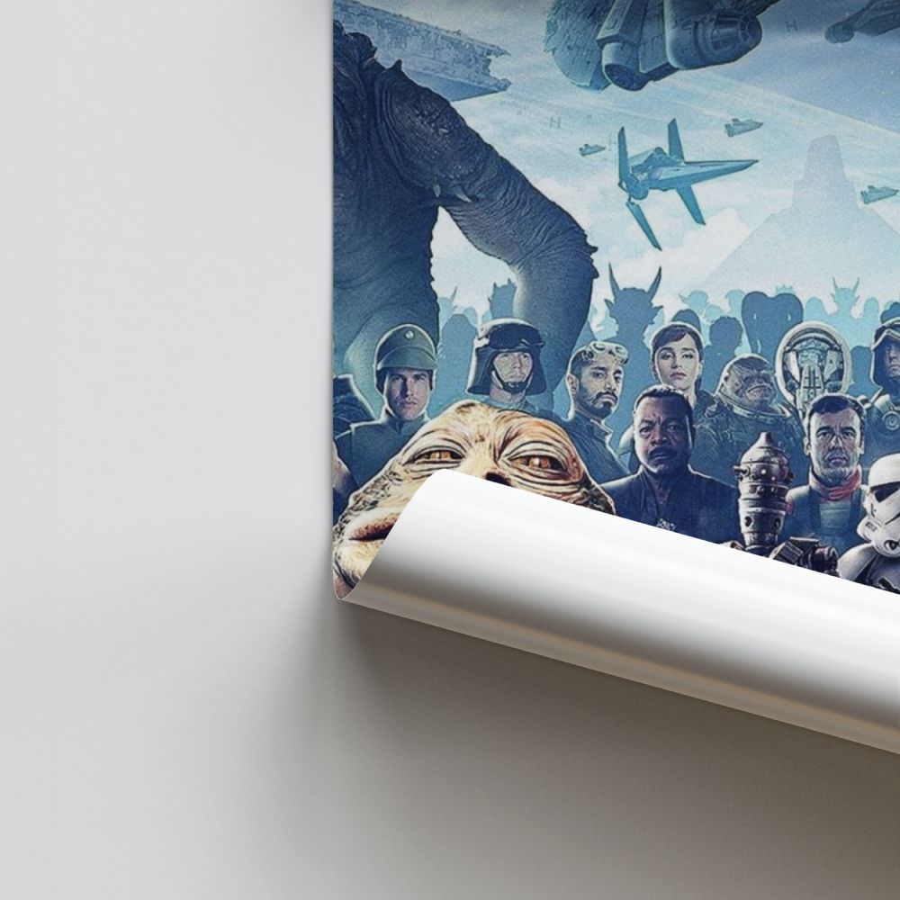 Pôster Guerra de Guerra nas Estrelas