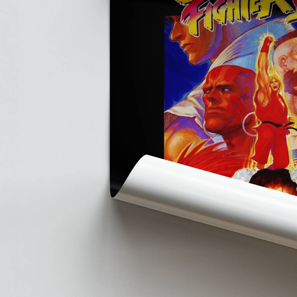 Pôster Street Fighter II Turbo