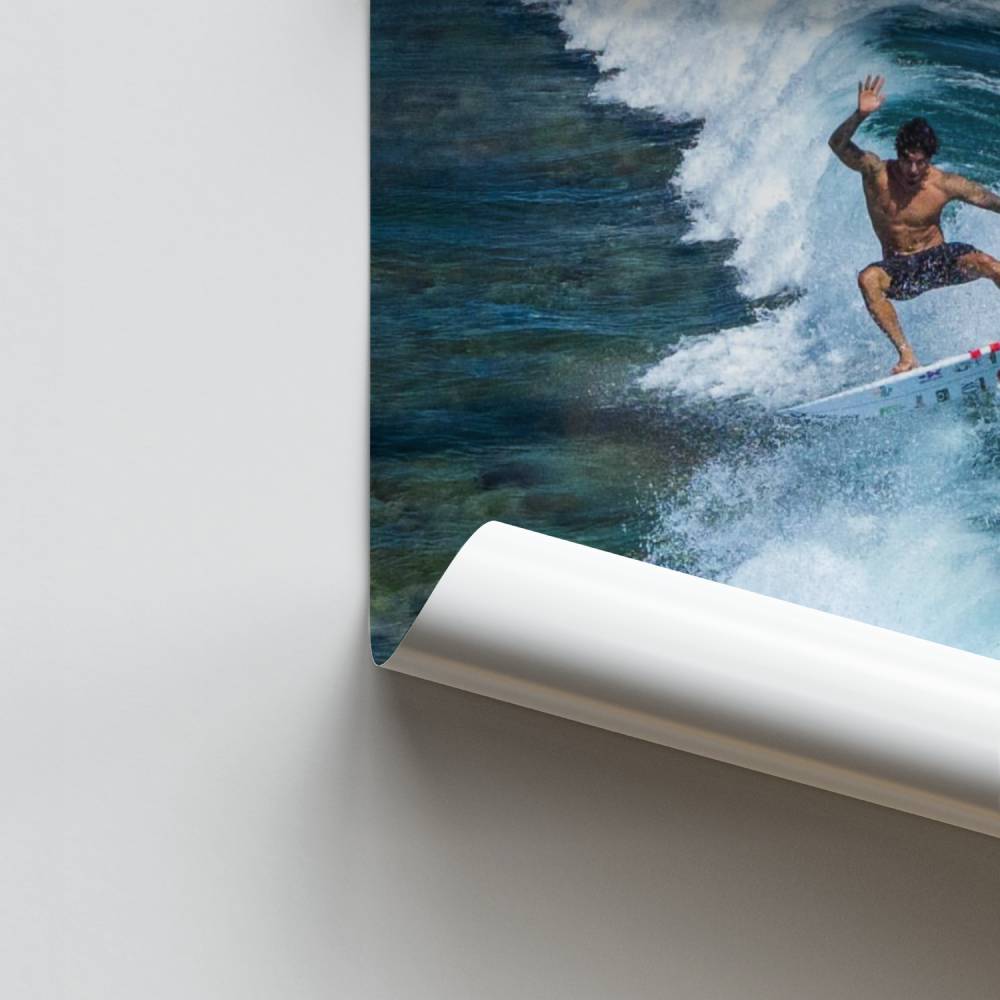 Poster Vague Envolée