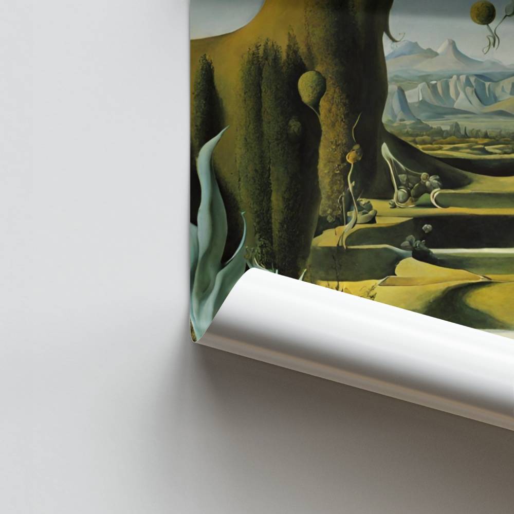 Póster Jardim Surreal
