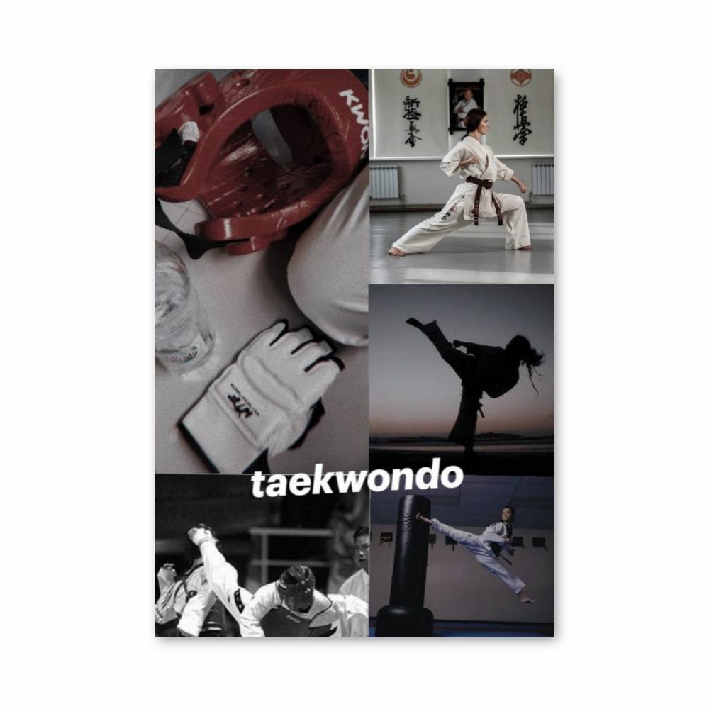 Poster Taekwondo Passion