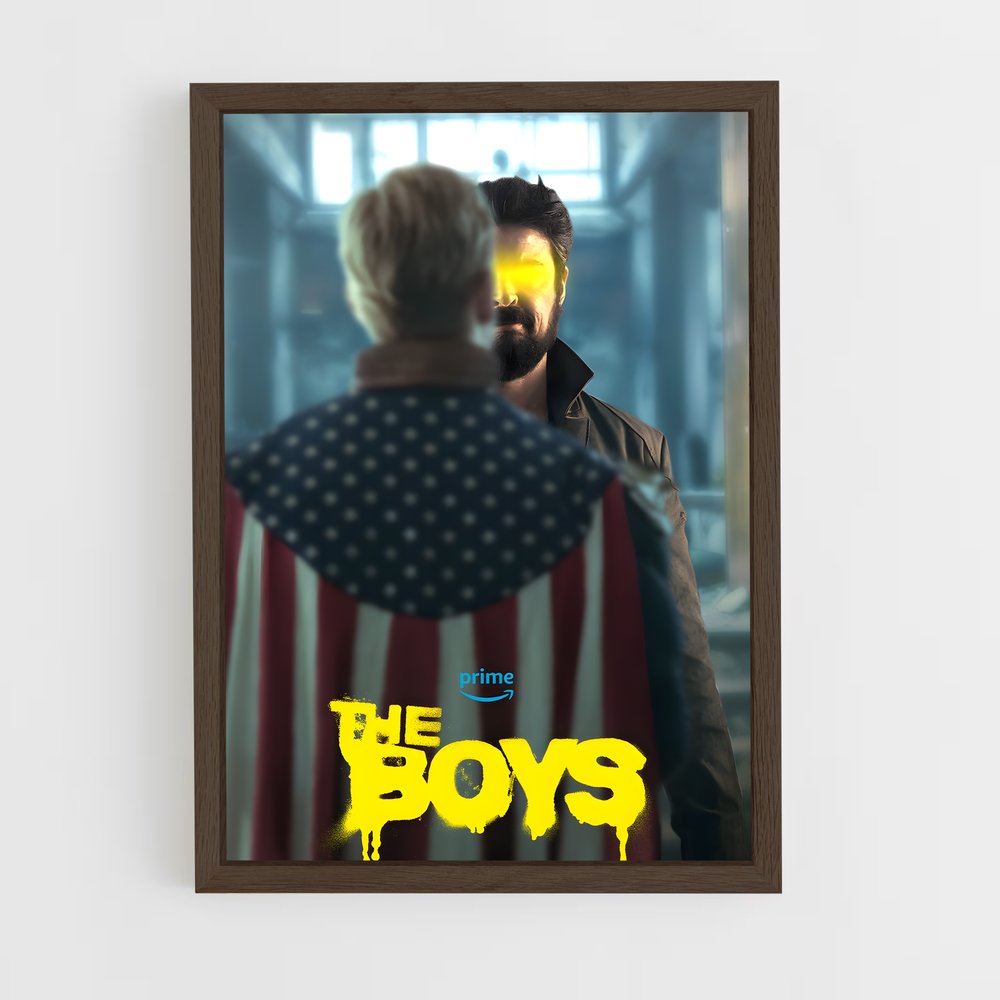the-boys-15 cadre Bois foncé