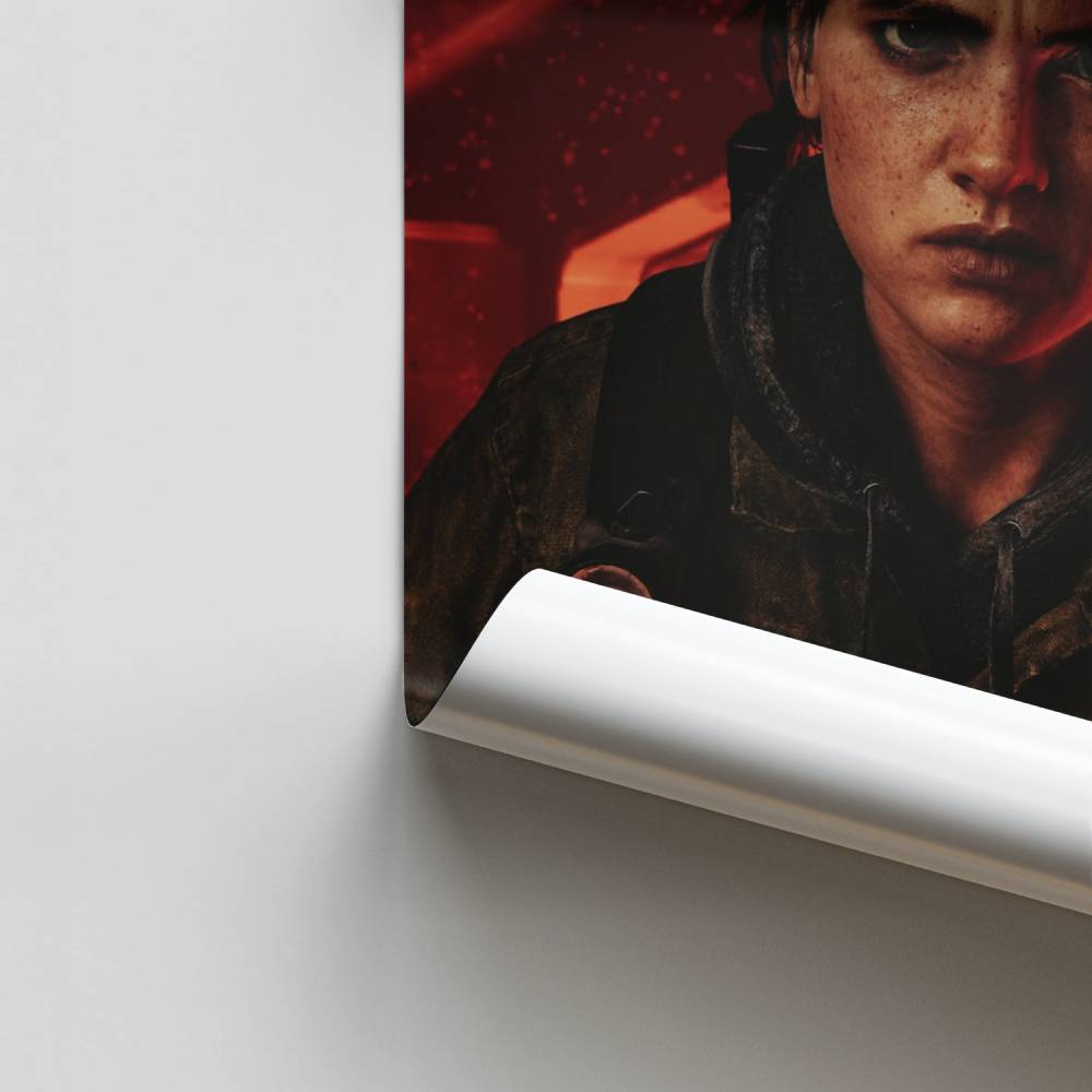 Pôster de resiliência vermelha