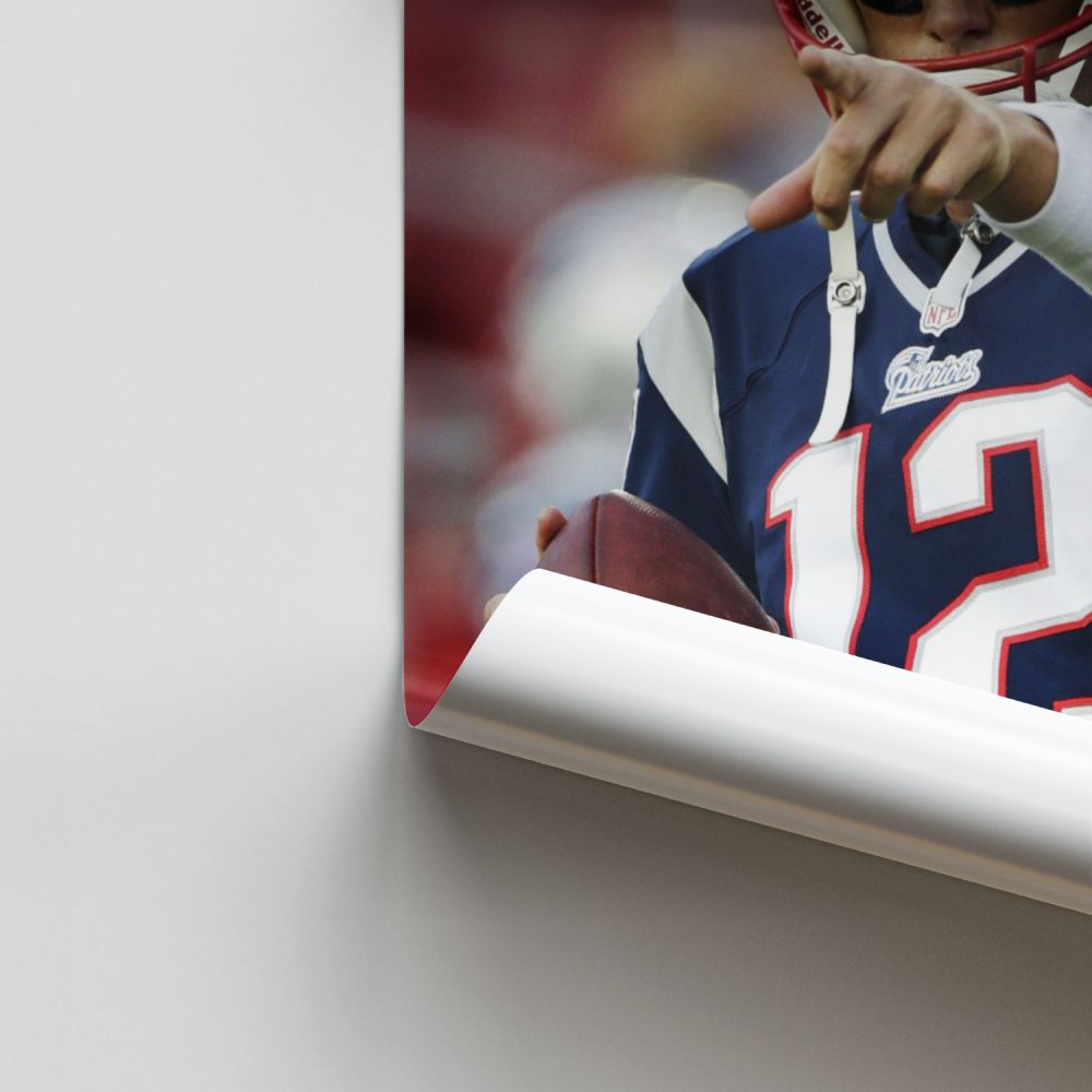 Pôster Tom Brady Decisão