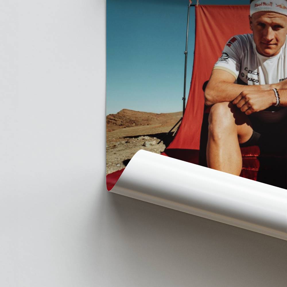 Poster Endurance Rouge