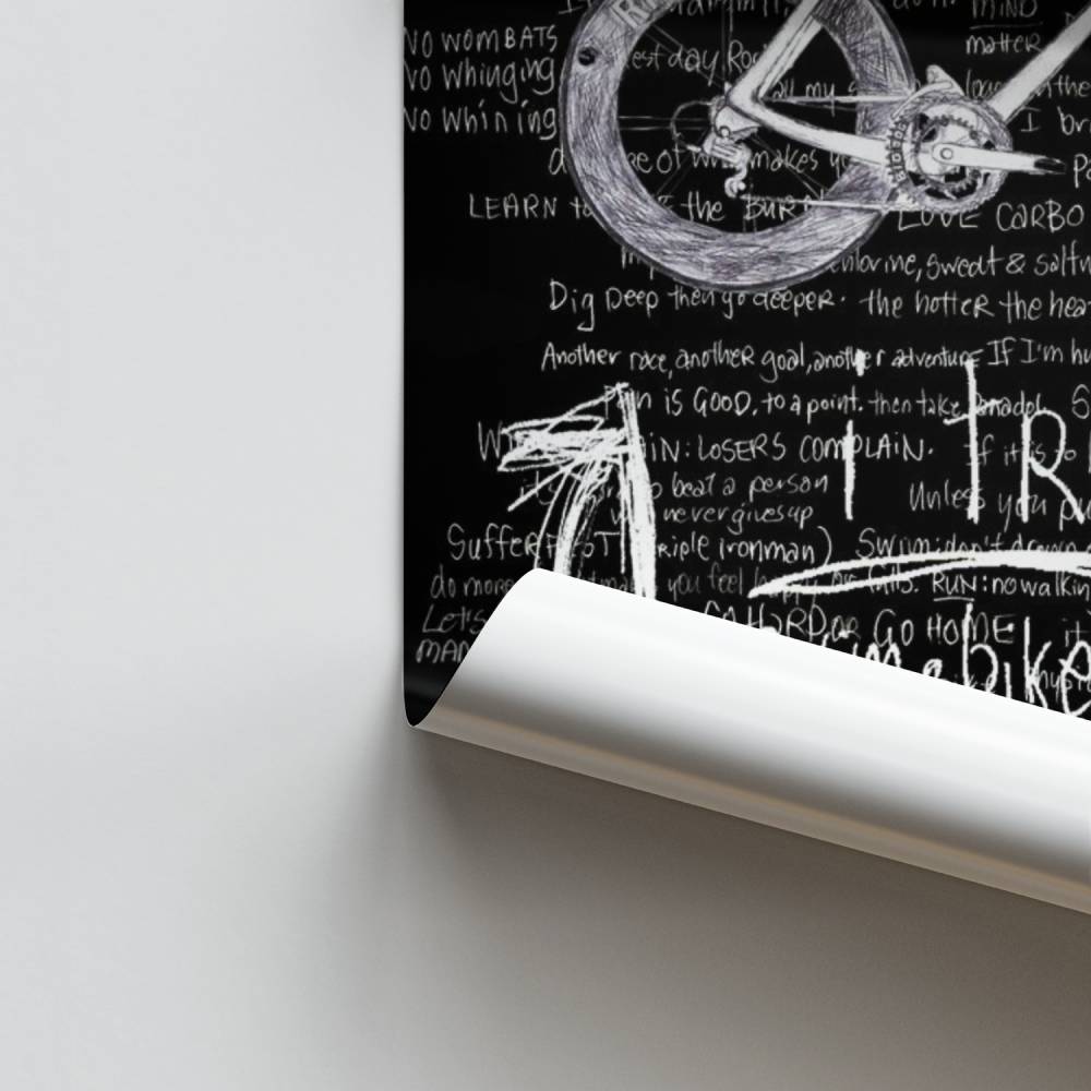 Poster Triathlon Passion