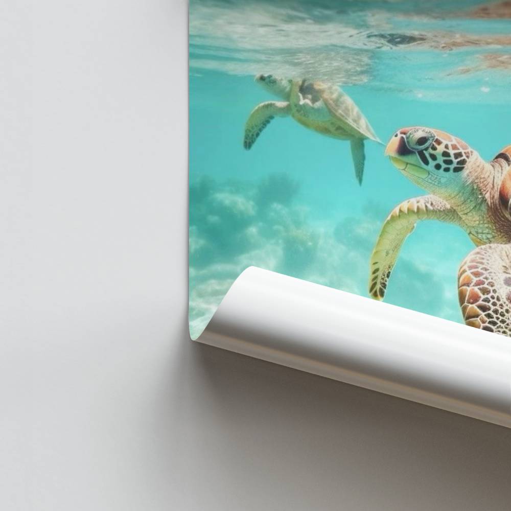 Pôster Fuga da Tartaruga