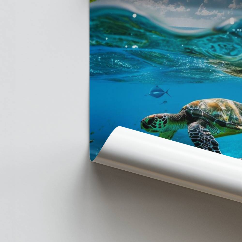 Póster Paraíso Aquático