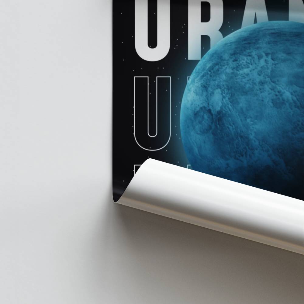 Póster Voyager Azul