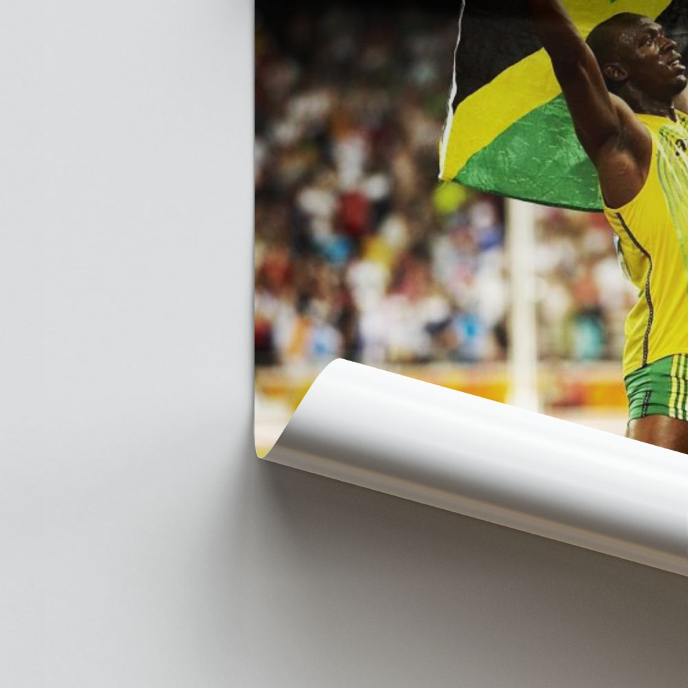 Poster Usain Bolt Jamaïque