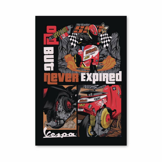 Poster Vintage Speed