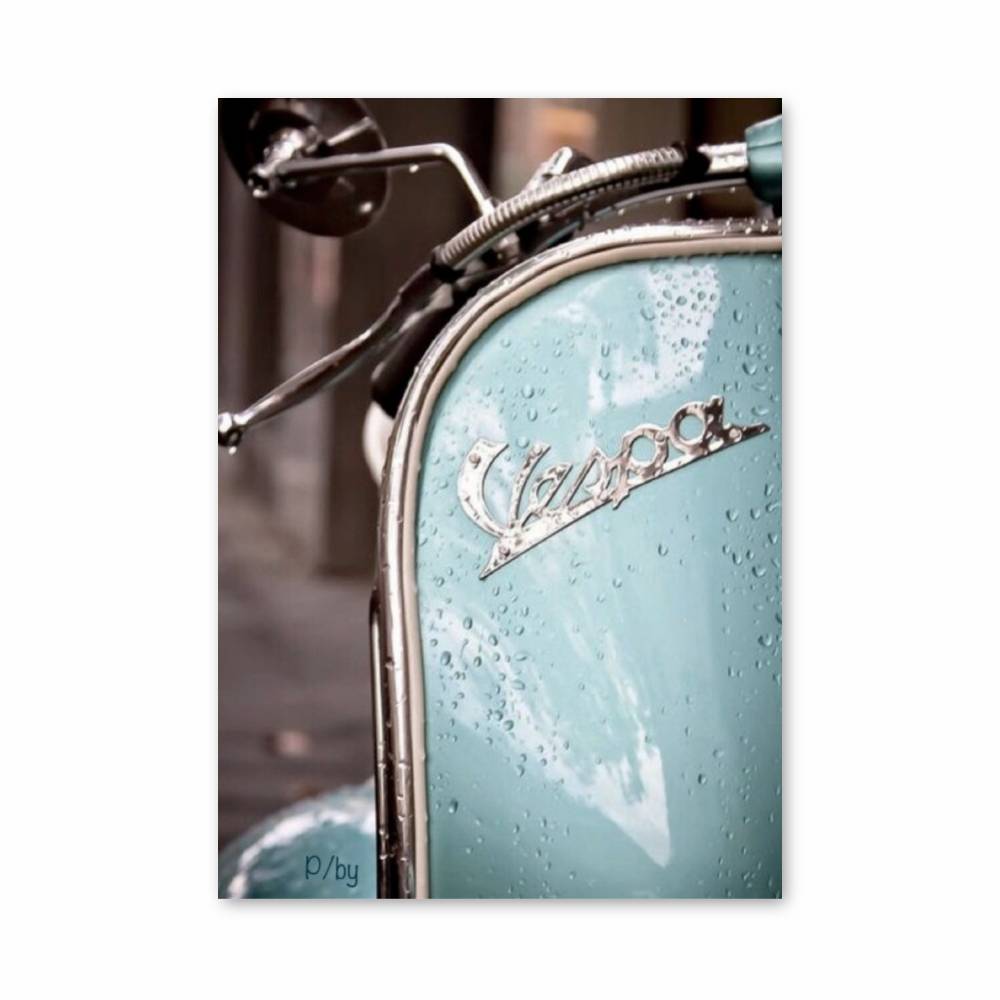 Poster Vespa Vintage