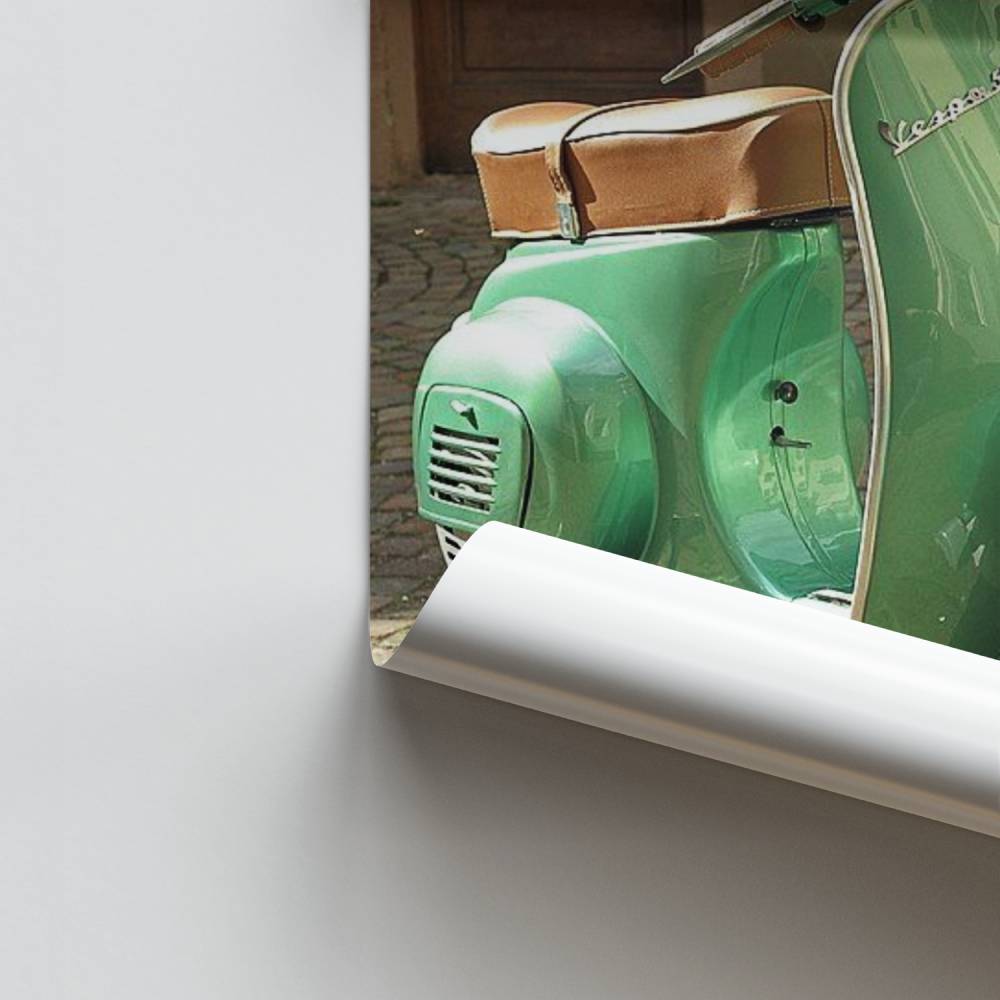 Pôster Vintage Vespa Urbana