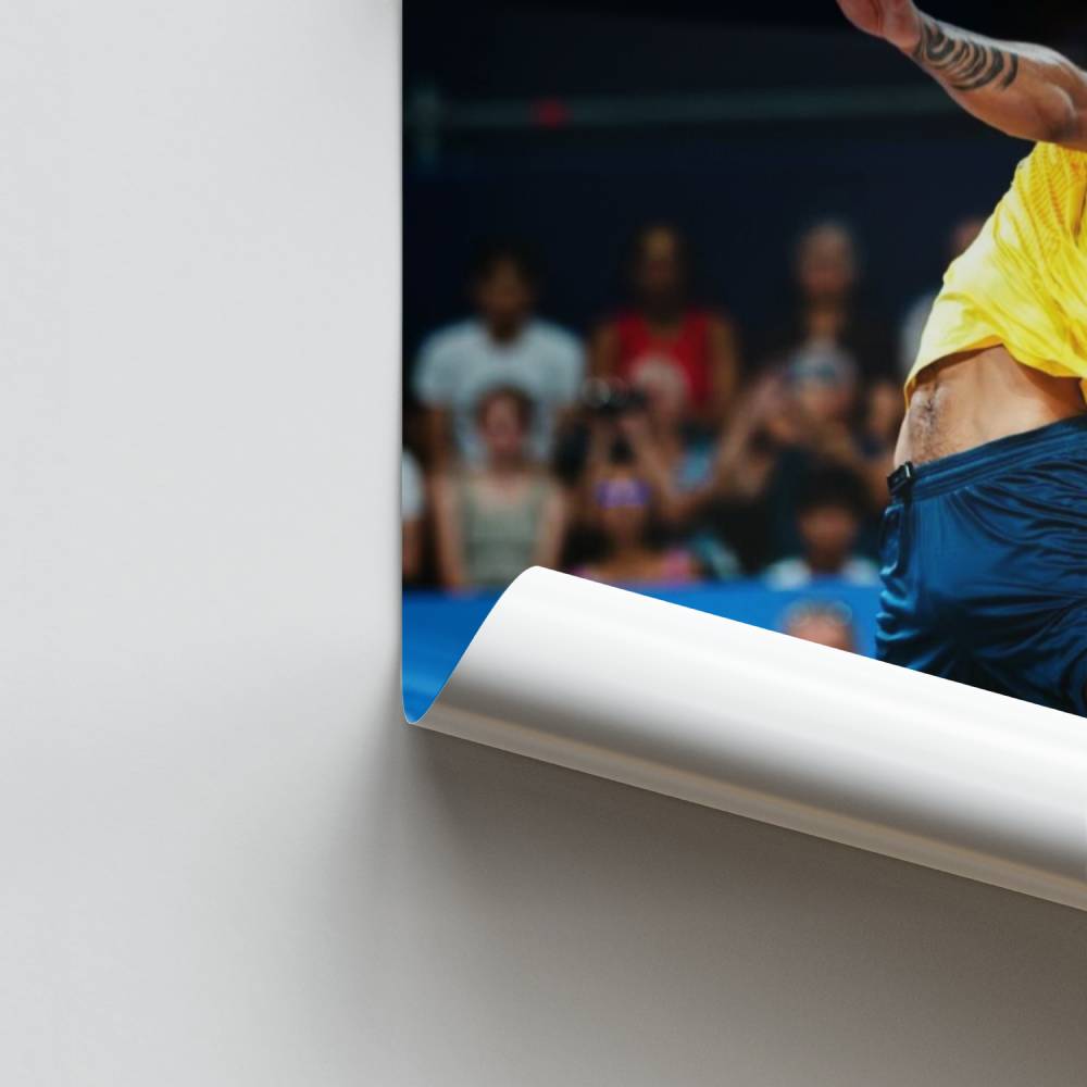 Pôster Poderoso Salto de Voleibol
