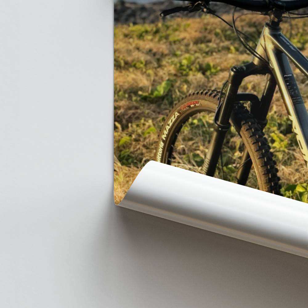 Poster Évasion à Vélo