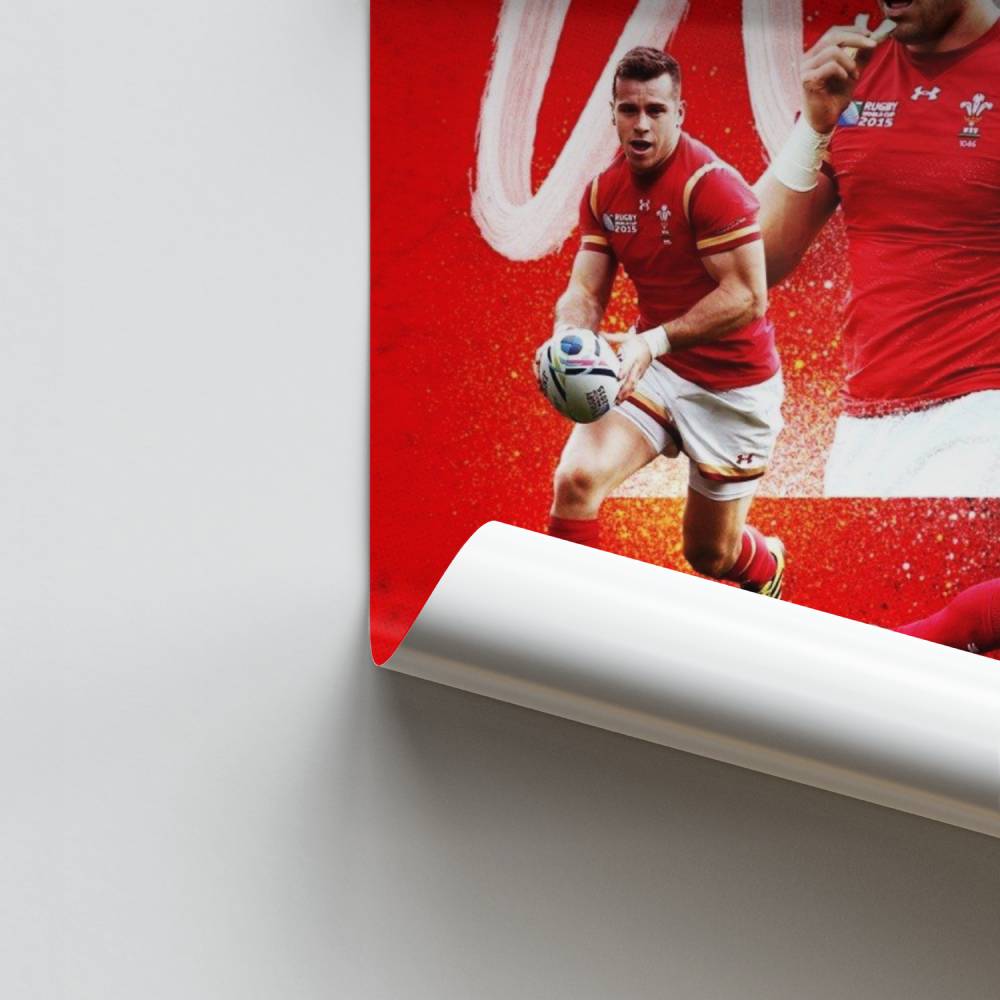 Pôster Rugby Welsh Momentum