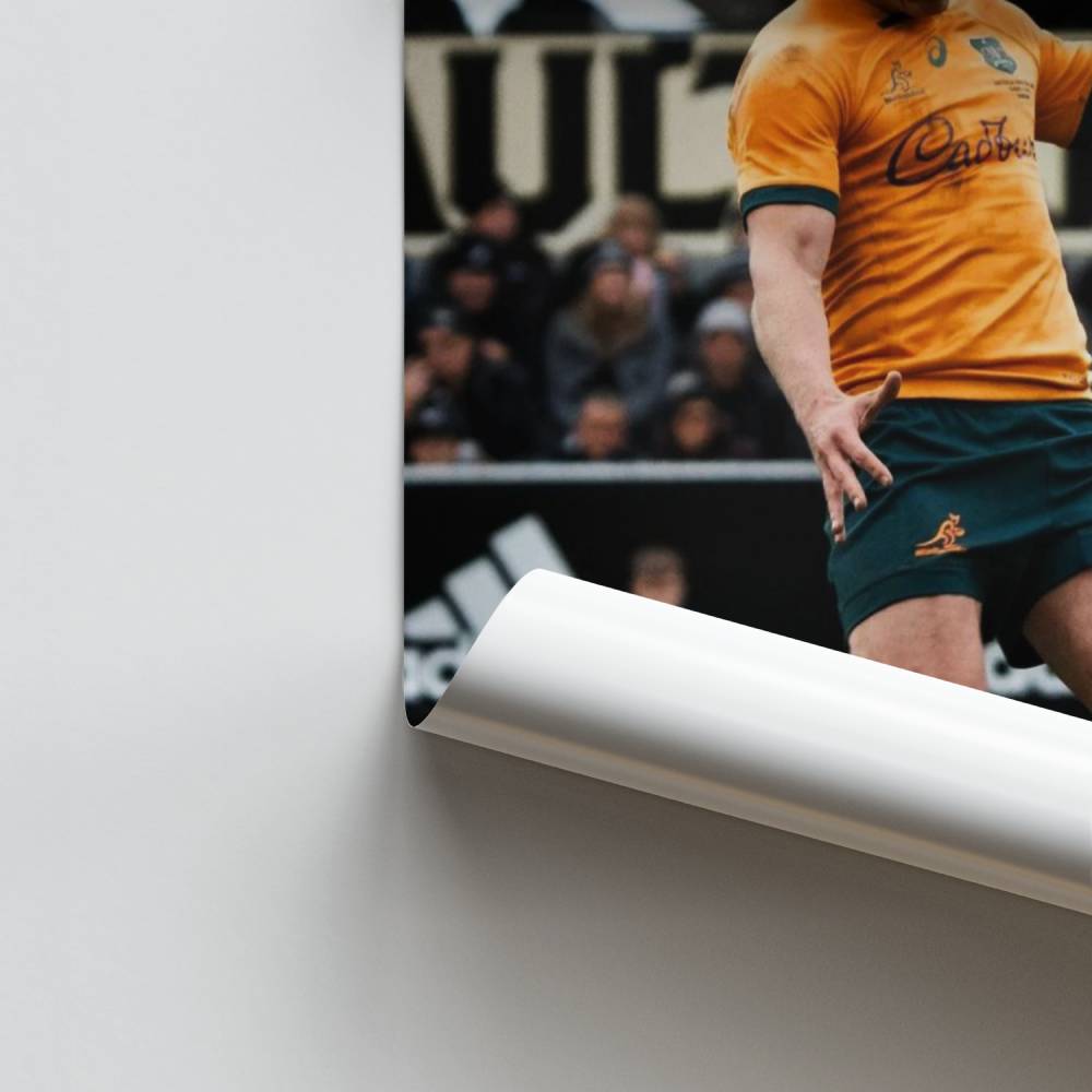 Pôster Rugbyman em Ação