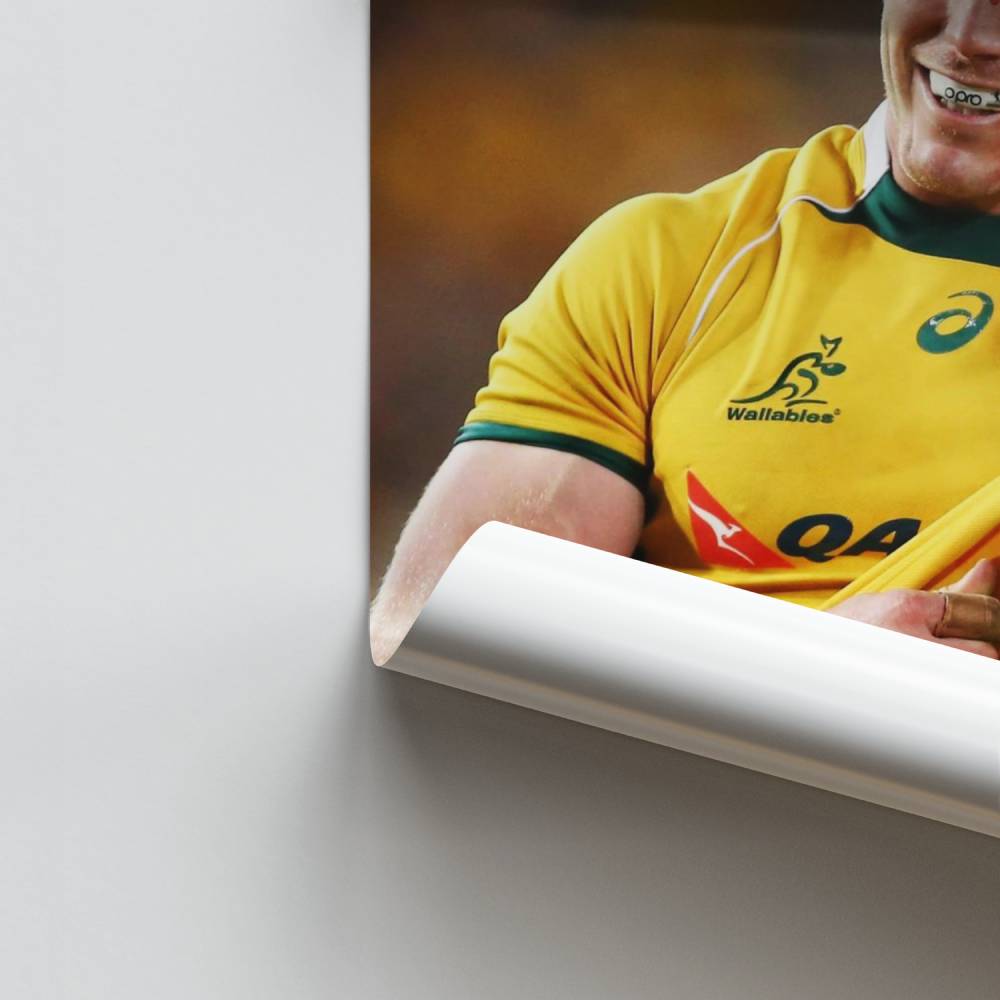Poster Joueur de Rugby Australien