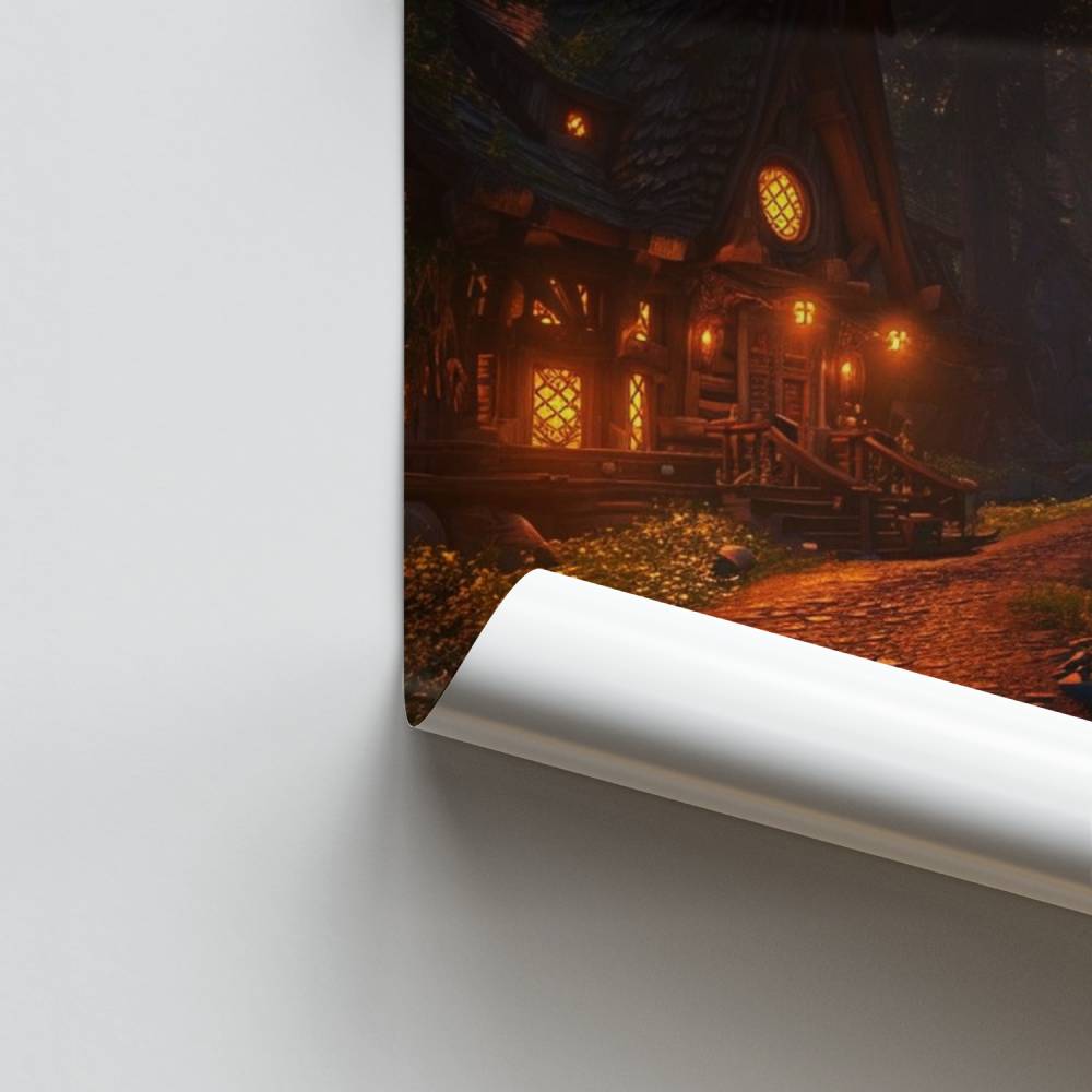 Poster Floresta Word of Warcraft