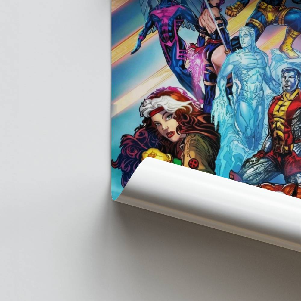 Pôster da equipe mutante