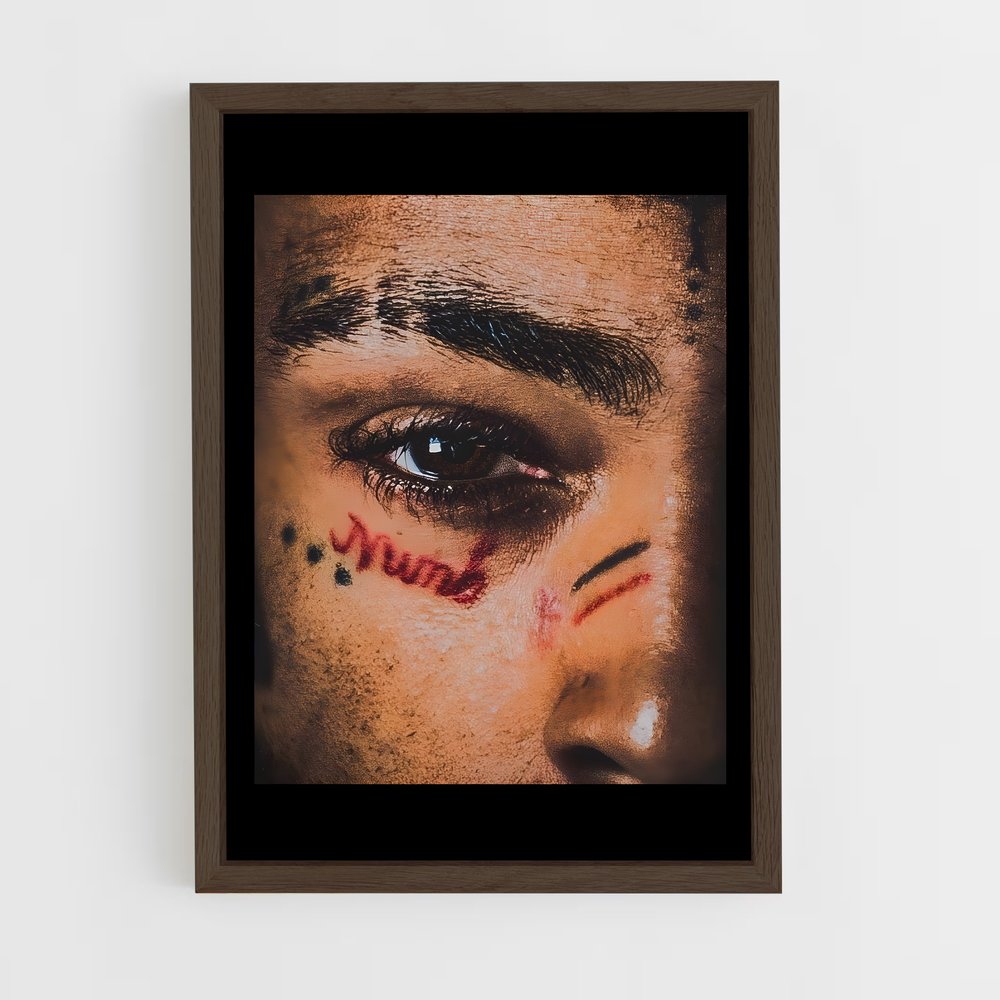 xxxtentation-3 cadre Bois foncé