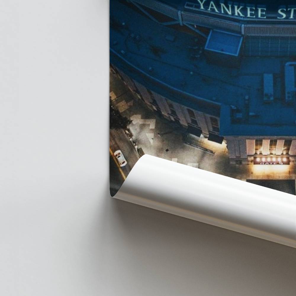 Pôster da noite do Yankee Stadium