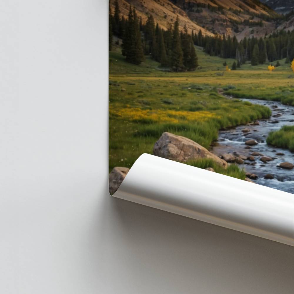 Poster Vallée du Ruisseau