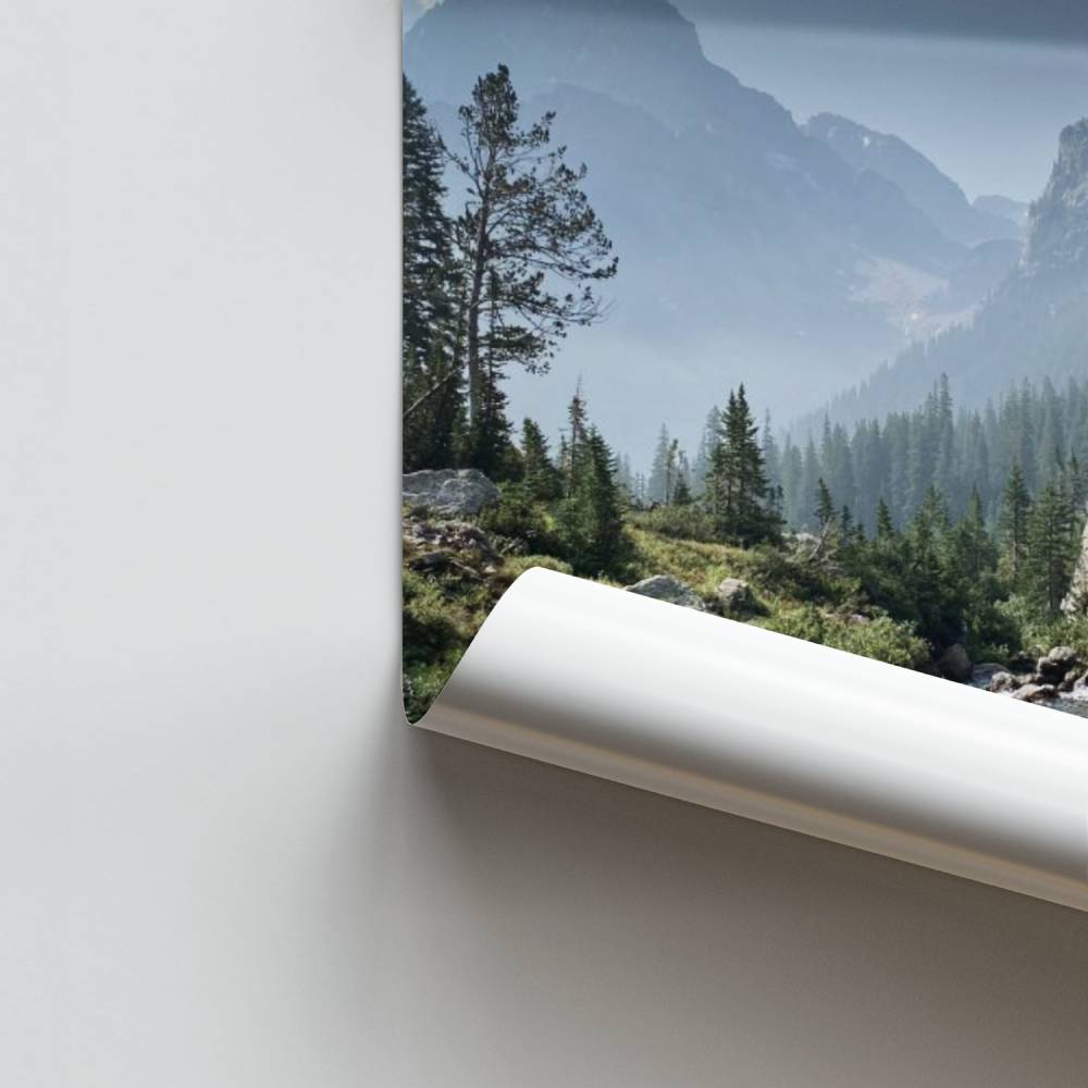 Poster Sérénité Montagnarde