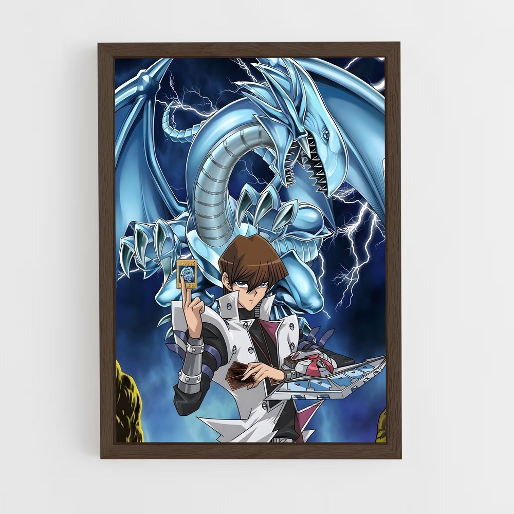 yu-gi-oh-14 cadre Bois foncé