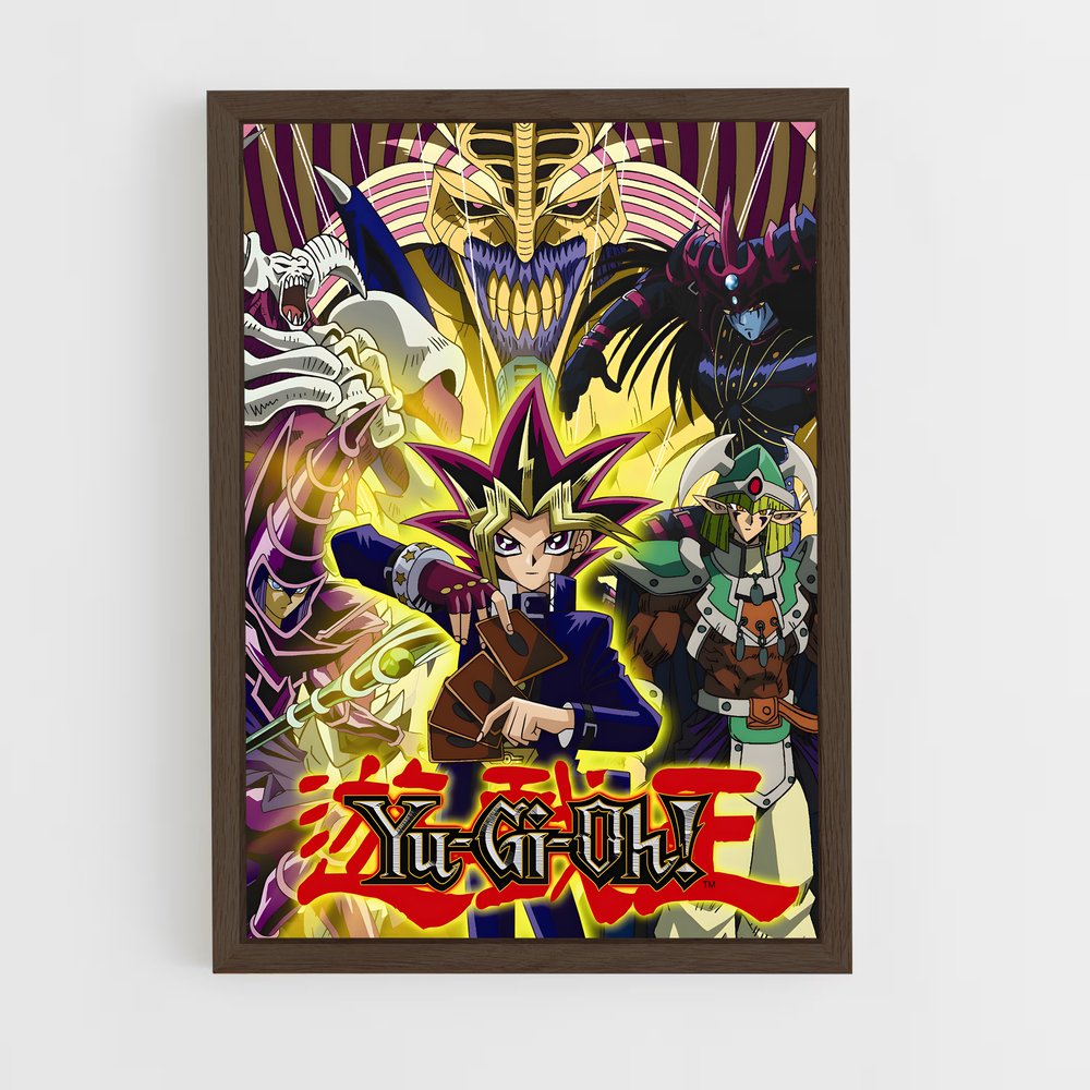 yu-gi-oh-2 cadre Bois foncé