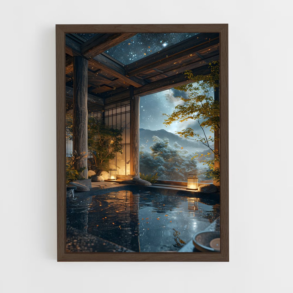 zen-3 cadre Bois foncé