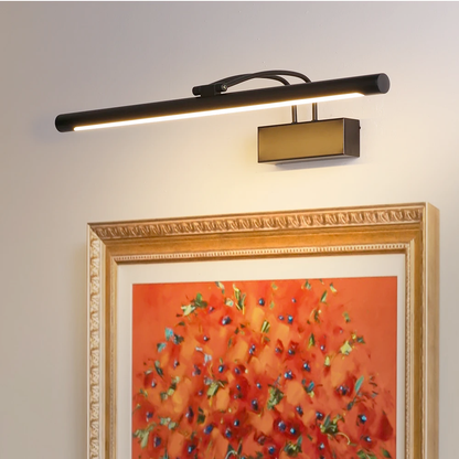 Luminária de parede LED vintage para pôster