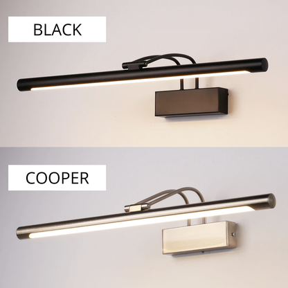 Luminária de parede LED vintage para pôster