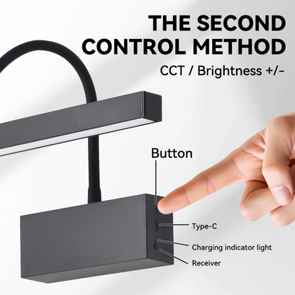 Luminária de parede LED moderna