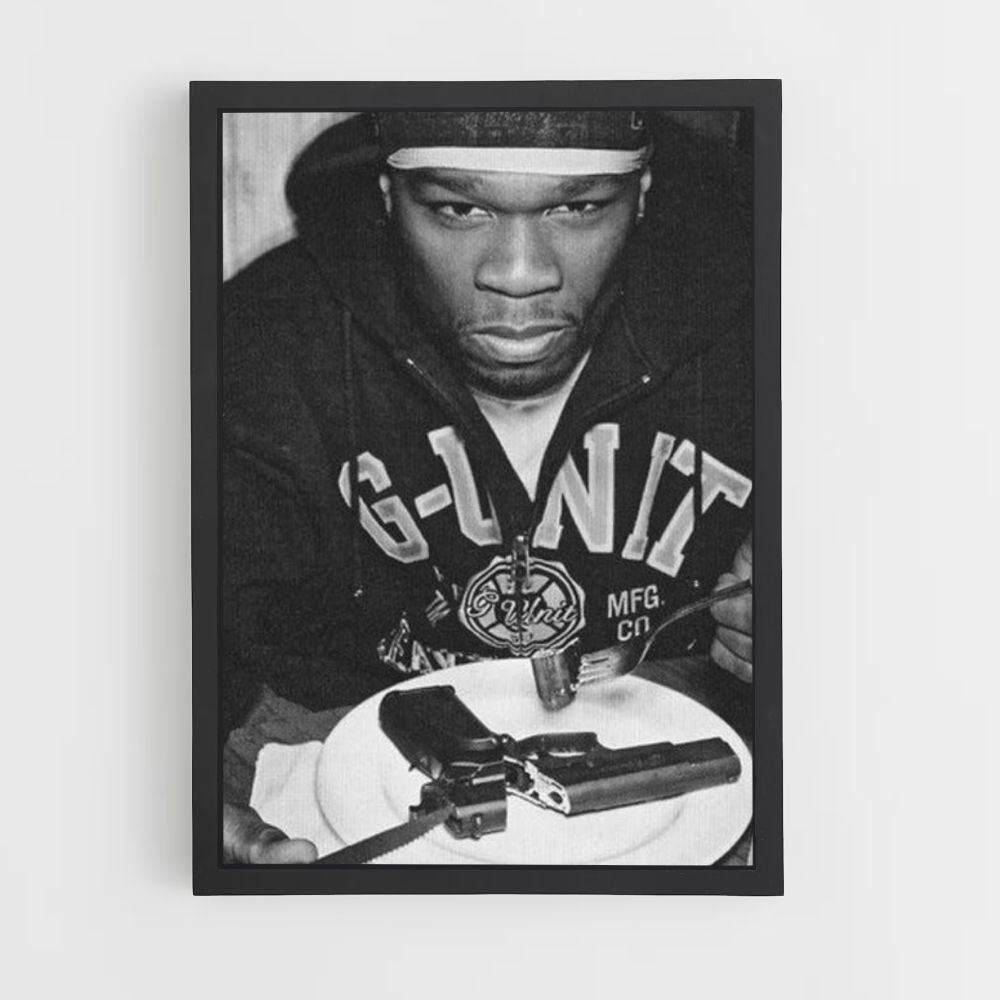 Pôster Pistola 50cent